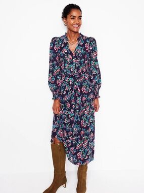 chinese dress ladies Antonia Jersey Maxi Dress-Multi, Ornamental Garden